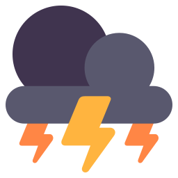 Thunder bolt icon