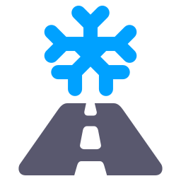 Road sign icon