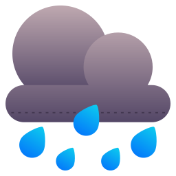 Rainy night icon