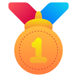 Gold medal icon