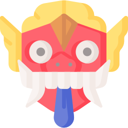 barong-masker icoon