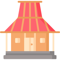 Joglo house icon
