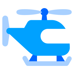 helicóptero icono