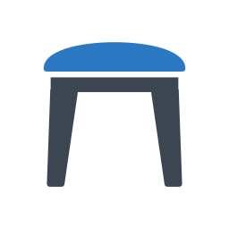 Stool stand icon