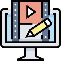 Video editing icon