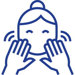 Facial massage icon