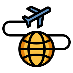 internationale verzending icoon