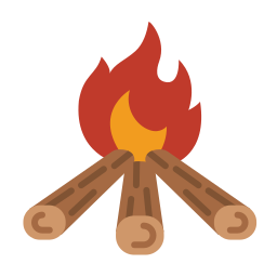 brandhout icoon
