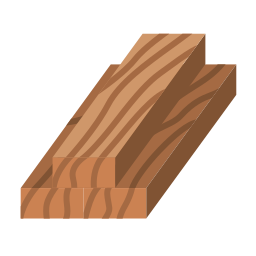 houten bord icoon
