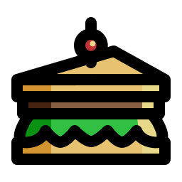 Бутерброд иконка