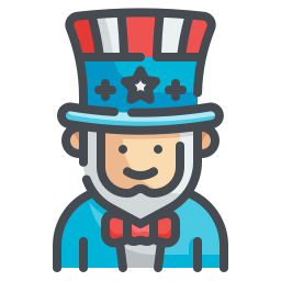 Uncle sam icon