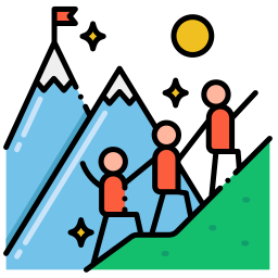 alpinismo icono