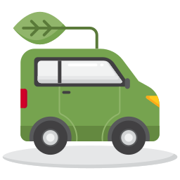 Zero emission icon