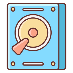 Hard disk icon