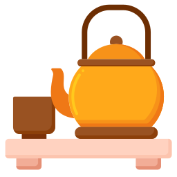 cerimonia del tè icona
