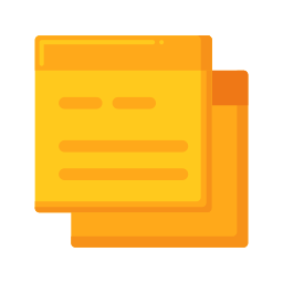 Sticky notes icon