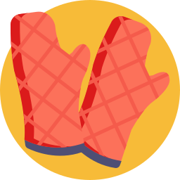 des gants Icône