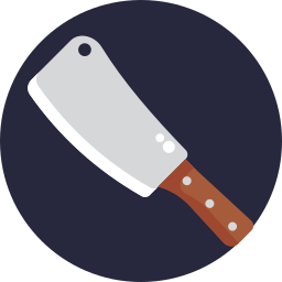 cuchillo de cuchilla icono