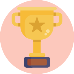 Championship trophy icon