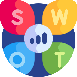 swot-analyse icoon