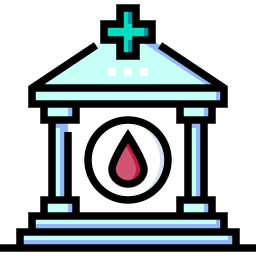 banco de sangre icono