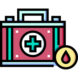 Medical kit icon