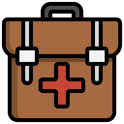 Doctor bag icon