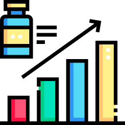 diagramme à bandes Icône