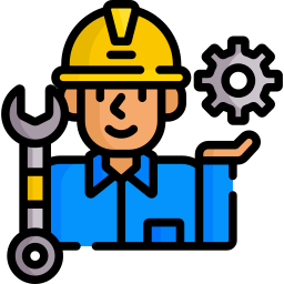 Repair man icon