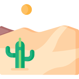 deserto Ícone