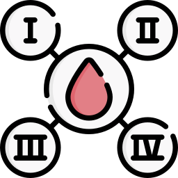 groupe sanguin Icône