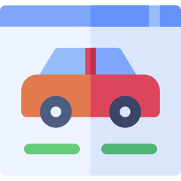 Car rental icon