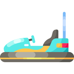 Bumper car icon