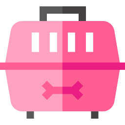 Pet carrier icon