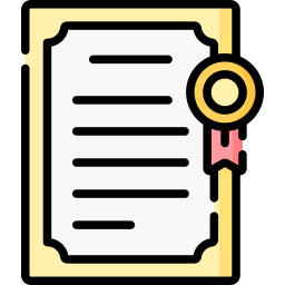 Certificate icon