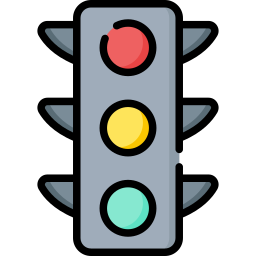 Traffic light icon