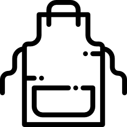 delantal icono