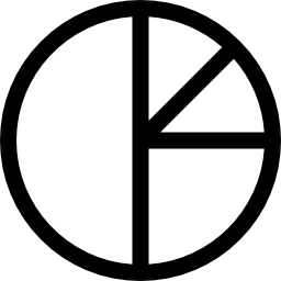 diagramme circulaire Icône