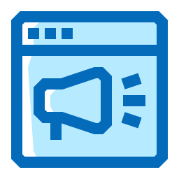 Web promotion icon