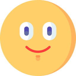 Smiling icon