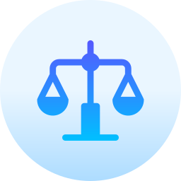 Balance scale icon