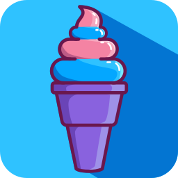 Ice cream cone icon