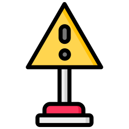 Alert sign icon