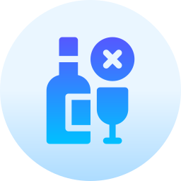 No alcohol icon