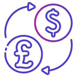 Money exchange icon