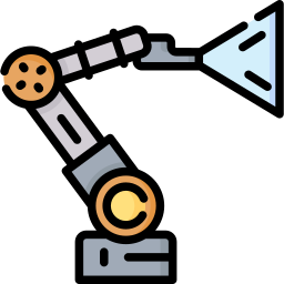 Robot arm icon