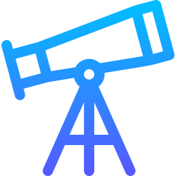 telescopio icona