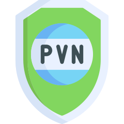 red privada virtual icono