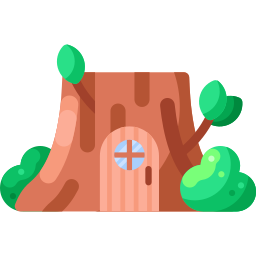 Stump house icon