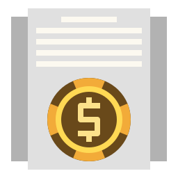 Financial statement icon